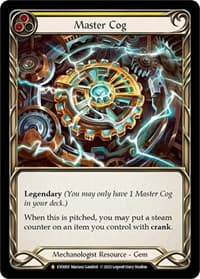 Master Cog - Bright Lights - Flesh and Blood TCG card