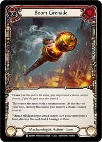Boom Grenade (Red) - Bright Lights - Flesh and Blood TCG card