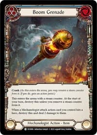 Boom Grenade (Blue) - Bright Lights - Flesh and Blood TCG card