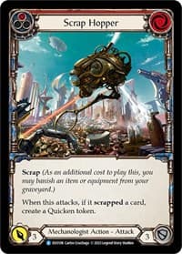 Scrap Hopper (Red) - Bright Lights - Flesh and Blood TCG card