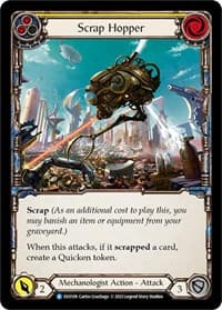 Scrap Hopper (Yellow) - Bright Lights - Flesh and Blood TCG card
