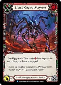 Liquid-Cooled Mayhem (Red) - Bright Lights - Flesh and Blood TCG card