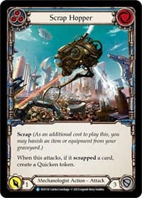 Scrap Hopper (Blue) - Bright Lights - Flesh and Blood TCG card