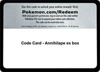 Code Card - Annihilape ex box - Miscellaneous Cards & Products - Pokemon card
