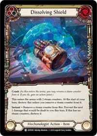 Dissolving Shield (Yellow) - Bright Lights - Flesh and Blood TCG card
