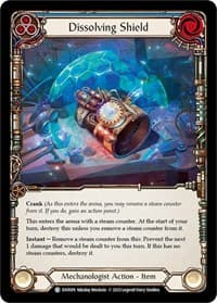 Dissolving Shield (Blue) - Bright Lights - Flesh and Blood TCG card