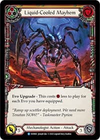 Liquid-Cooled Mayhem (Yellow) - Bright Lights - Flesh and Blood TCG card