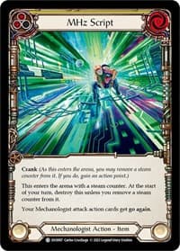 MHz Script - Bright Lights - Flesh and Blood TCG card