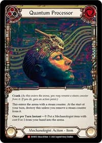 Quantum Processor - Bright Lights - Flesh and Blood TCG card