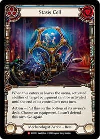 Stasis Cell - Bright Lights - Flesh and Blood TCG card