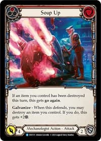 Soup Up (Red) - Bright Lights - Flesh and Blood TCG card