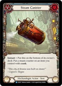 Steam Canister - Bright Lights - Flesh and Blood TCG card
