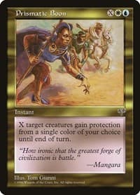 Prismatic Boon - Mirage - Magic: The Gathering card