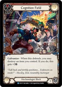 Cognition Field (Red) - Bright Lights - Flesh and Blood TCG card