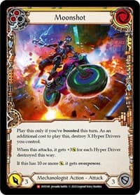 Moonshot - Bright Lights - Flesh and Blood TCG card