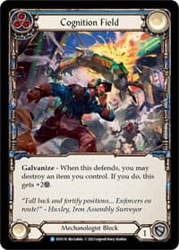 Cognition Field (Blue) - Bright Lights - Flesh and Blood TCG card