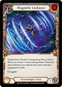 Meganetic Lockwave - Bright Lights - Flesh and Blood TCG card