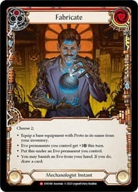 Fabricate - Bright Lights - Flesh and Blood TCG card