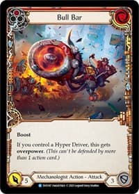 Bull Bar (Red) - Bright Lights - Flesh and Blood TCG card