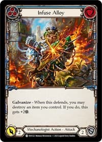 Infuse Alloy (Blue) - Bright Lights - Flesh and Blood TCG card