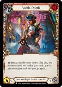 Razzle Dazzle (Red) - Bright Lights - Flesh and Blood TCG card