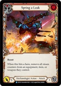 Spring a Leak (Red) - Bright Lights - Flesh and Blood TCG card