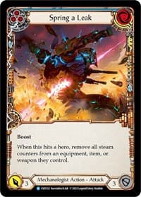 Spring a Leak (Blue) - Bright Lights - Flesh and Blood TCG card