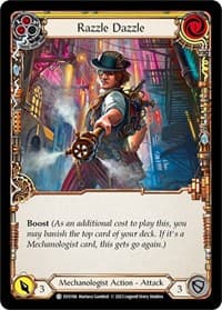 Razzle Dazzle (Yellow) - Bright Lights - Flesh and Blood TCG card