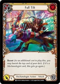 Full Tilt (Yellow) - Bright Lights - Flesh and Blood TCG card