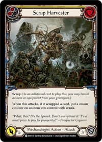 Scrap Harvester (Yellow) - Bright Lights - Flesh and Blood TCG card