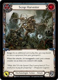 Scrap Harvester (Blue) - Bright Lights - Flesh and Blood TCG card