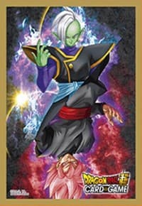 Dragon Ball Super CCG: Premium Anniversary Box 2023 Card Sleeves - Zamasu and Rose Goku Black (66-Pack) - Bandai Card Sleeves - Card Sleeves card