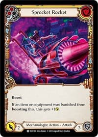 Sprocket Rocket (Yellow) - Bright Lights - Flesh and Blood TCG card