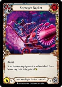 Sprocket Rocket (Blue) - Bright Lights - Flesh and Blood TCG card