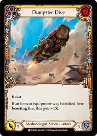 Dumpster Dive (Yellow) - Bright Lights - Flesh and Blood TCG card