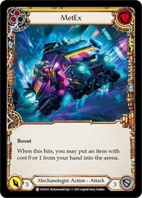 MetEx (Yellow) - Bright Lights - Flesh and Blood TCG card