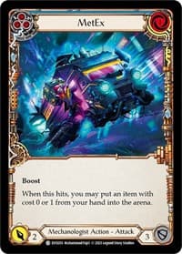 MetEx (Blue) - Bright Lights - Flesh and Blood TCG card