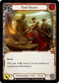 Panel Beater (Red) - Bright Lights - Flesh and Blood TCG card