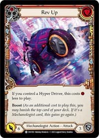 Rev Up (Red) - Bright Lights - Flesh and Blood TCG card
