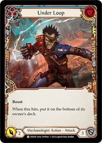 Under Loop (Blue) - Bright Lights - Flesh and Blood TCG card