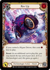 Rev Up (Yellow) - Bright Lights - Flesh and Blood TCG card