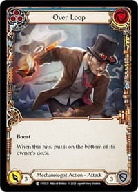 Over Loop (Blue) - Bright Lights - Flesh and Blood TCG card