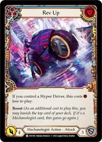 Rev Up (Blue) - Bright Lights - Flesh and Blood TCG card