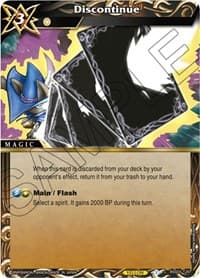 Discontinue - Aquatic Invaders - Battle Spirits Saga card