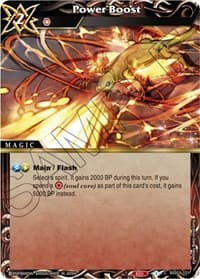 Power Boost - Aquatic Invaders - Battle Spirits Saga card