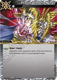 Provocation - Aquatic Invaders - Battle Spirits Saga card