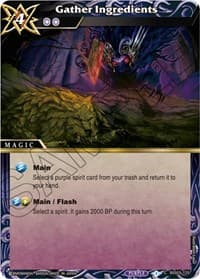 Gather Ingredients - Aquatic Invaders - Battle Spirits Saga card