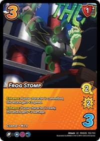 Frog Stomp - UniVersus: My Hero Academia: Jet Burn - UniVersus card