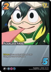 Fearless Frog - UniVersus: My Hero Academia: Jet Burn - UniVersus card