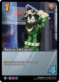Rescue Specialist - UniVersus: My Hero Academia: Jet Burn - UniVersus card